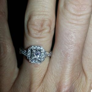 Leo Diamond engagement ring